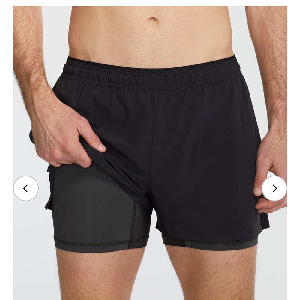 Chubbies The Secret Agents Ultimate Training Short Athletic Black XL NWOT